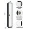 Adiroffice 12 in W, 12 in D, 72 in H, Steel ADI629-201-B-W-PKG-4 - alternate 7